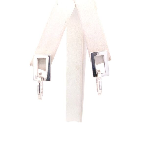 Gucci Estate Pierced Earrings Sterling Silver 7.73 Grams G48 - Picture 1 of 7